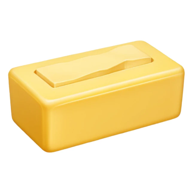 a butter block sticker