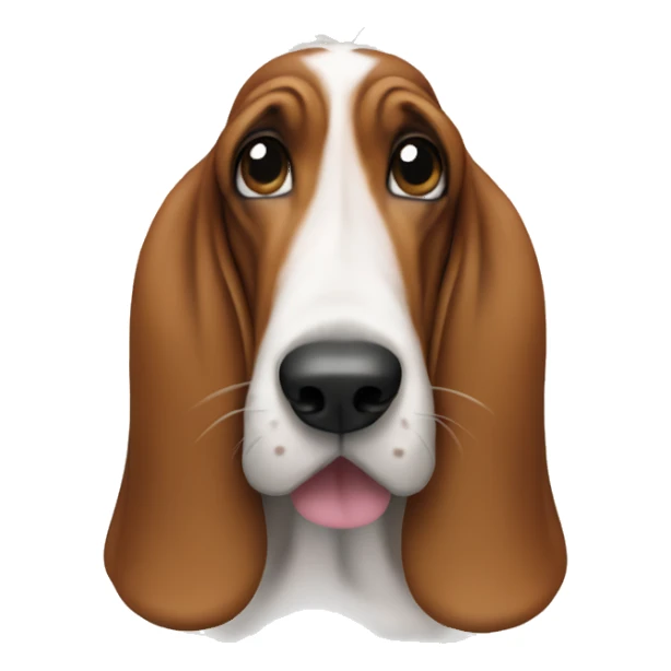 Basset hound in a tutu sticker