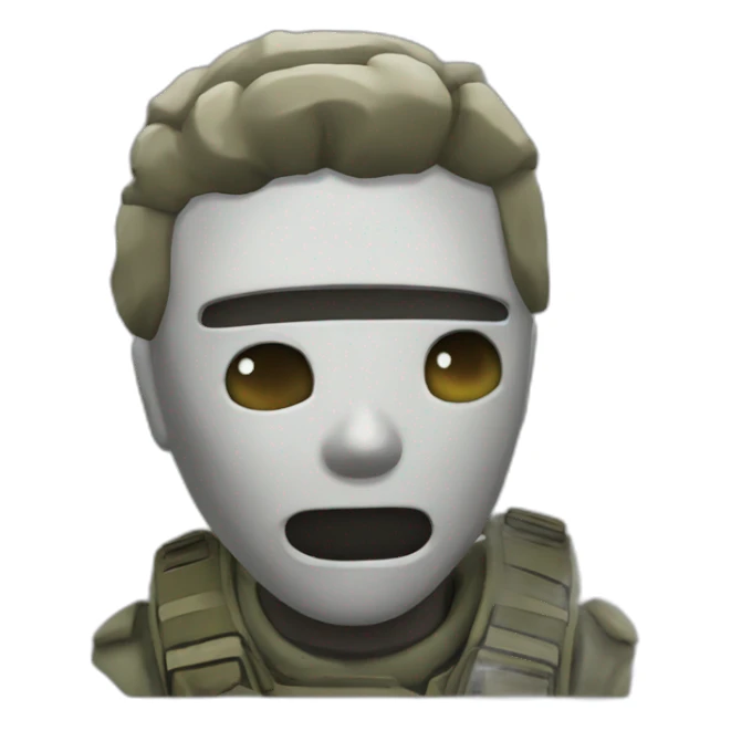 Ghost de COD of duty  sticker