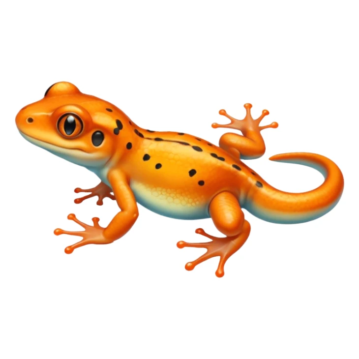 Newt, Amphibian. sticker
