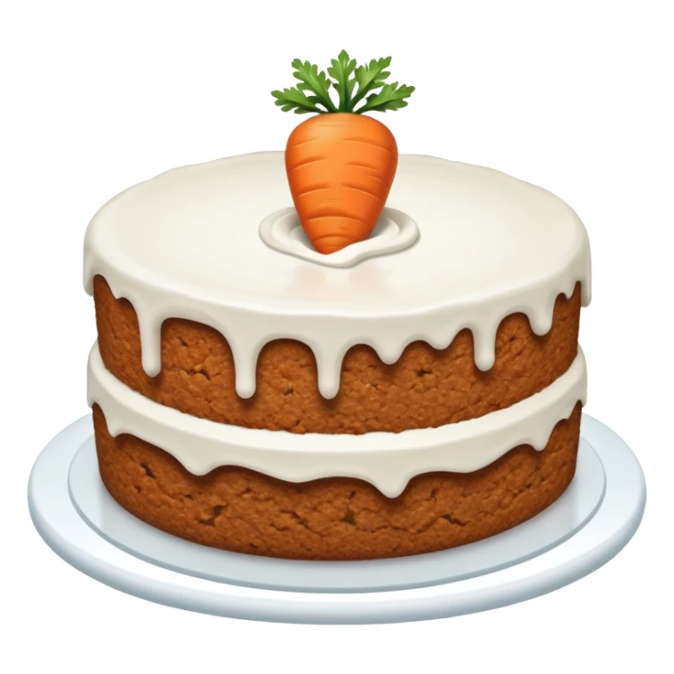 carrot cake sticker