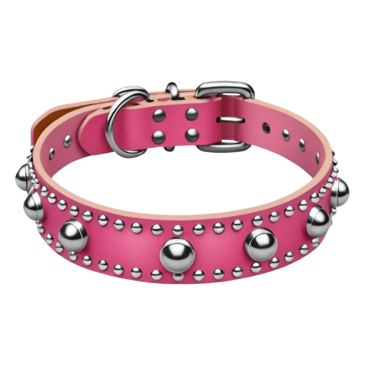 cat collar pink coloured without cat sticker