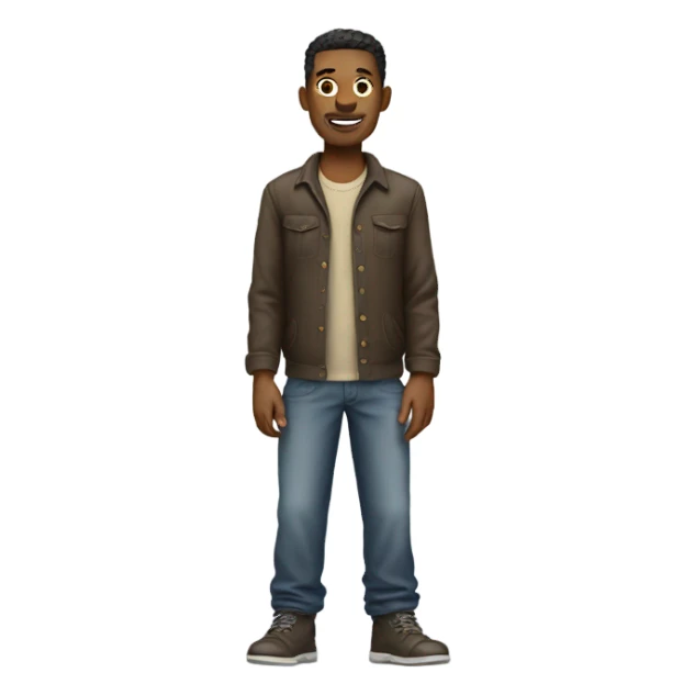 man with baggy pants sticker