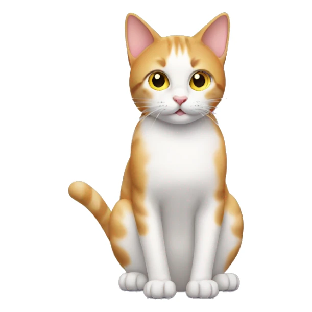 cat making a video sticker