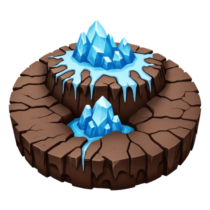 Frozen mudslide  sticker