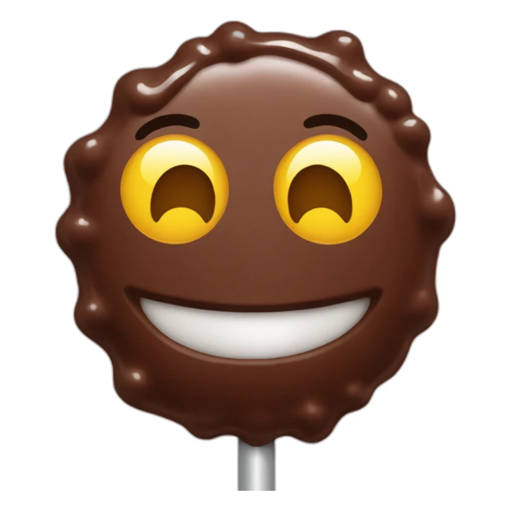 happy chocolate rice pops sticker