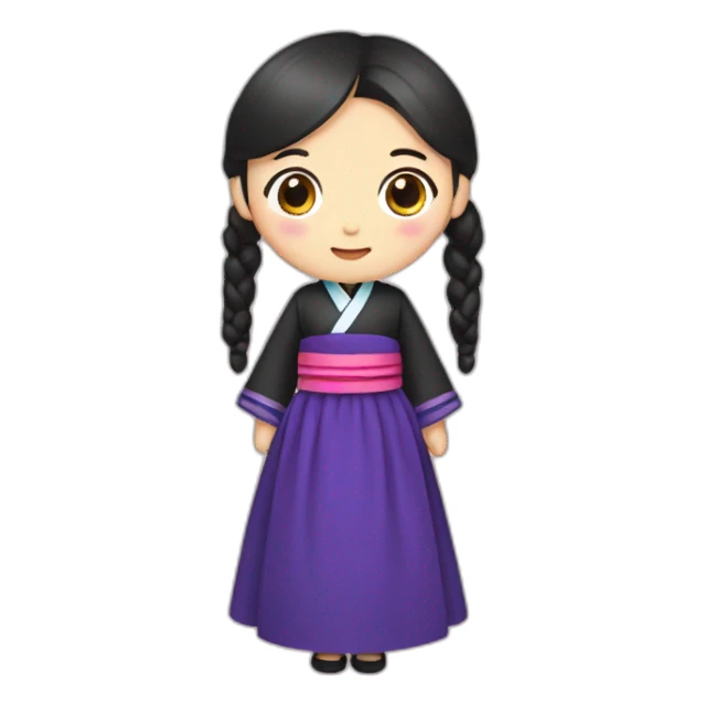 hanbok sticker