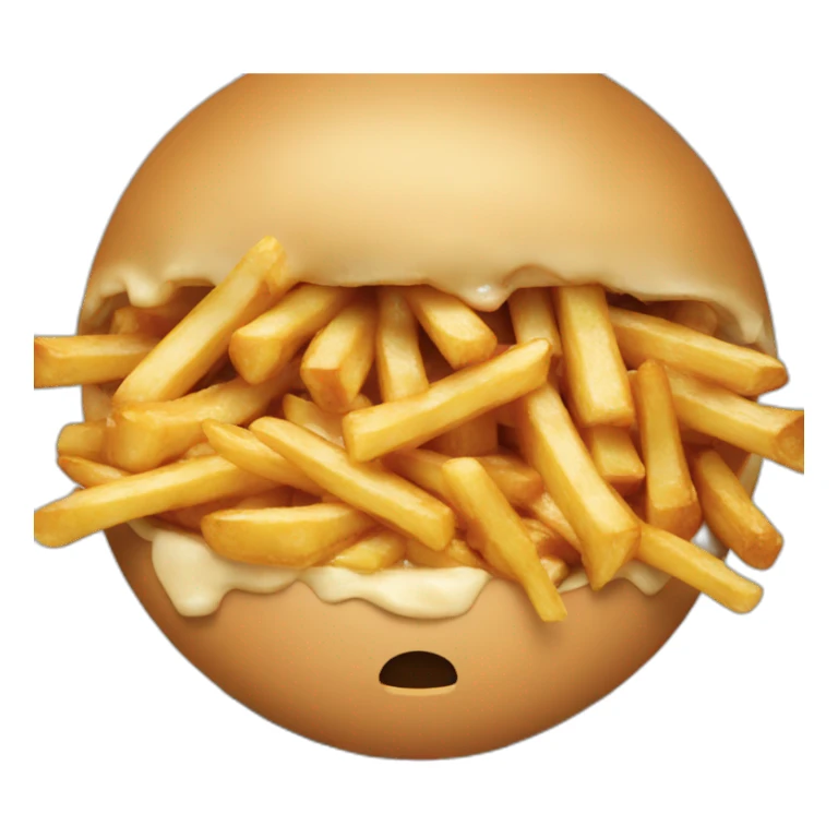 Poutine qui embrasse Donald Trump sticker