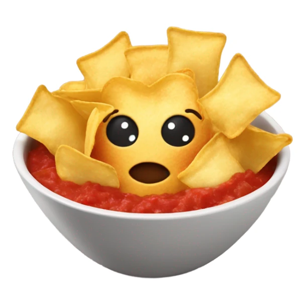 cute chips and salaa sticker