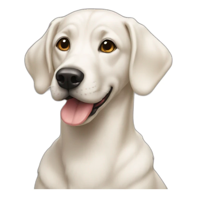 Chien canard sticker