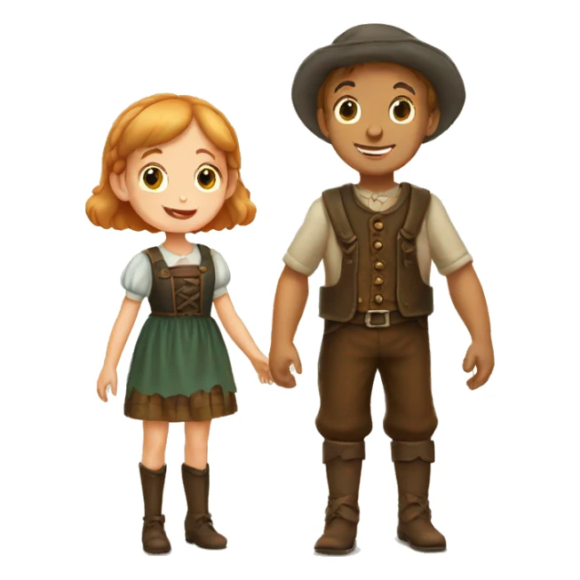 hansel and gretel sticker