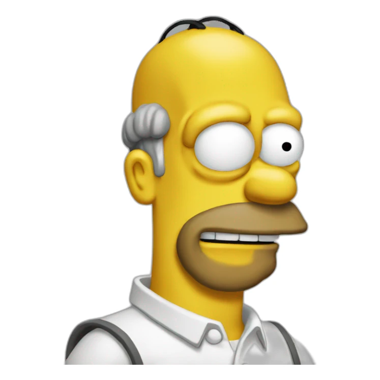 Homer simpso sticker