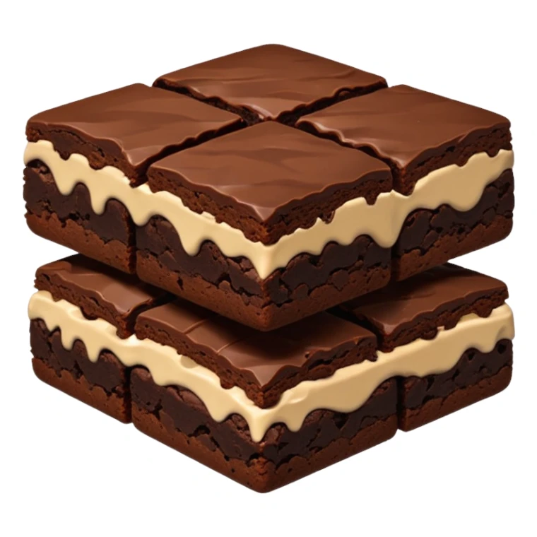 Triple Chocolate Brownie sticker