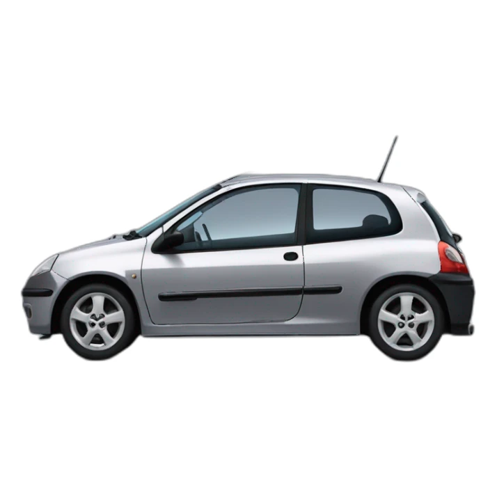 Renault Clio 2 v6 sticker