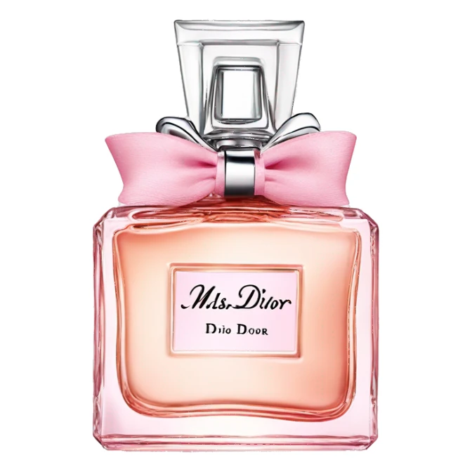 Miss dior perfume sticker