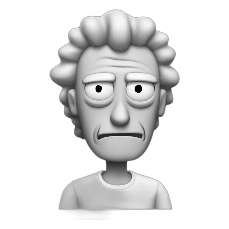 Rick from Rick and Morty sticker