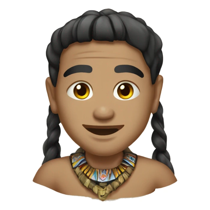 dayak atan adam sticker