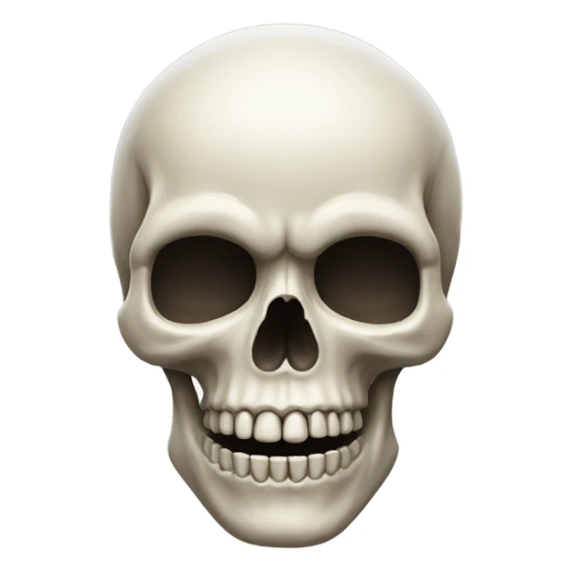 1st place skull sticker