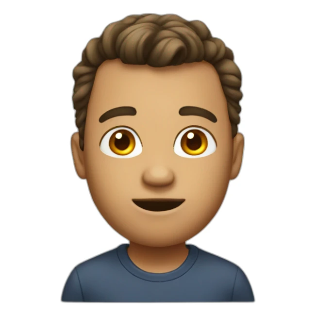 guys with big head sticker