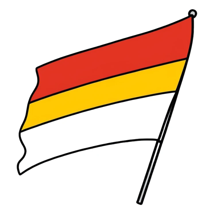 Roma Flagge  sticker