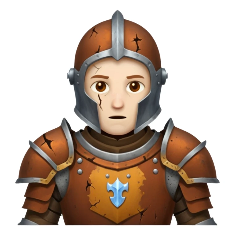 Rusty armor knight – Cracks, cursed aura






 sticker