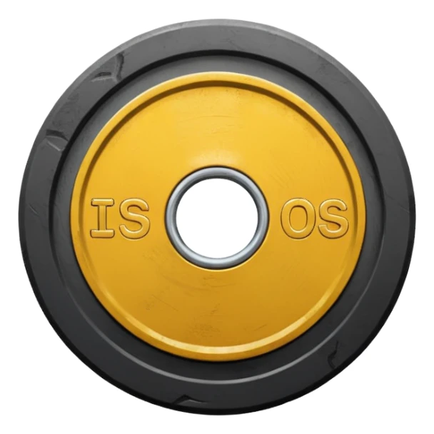 Pesa de gimnasio sticker