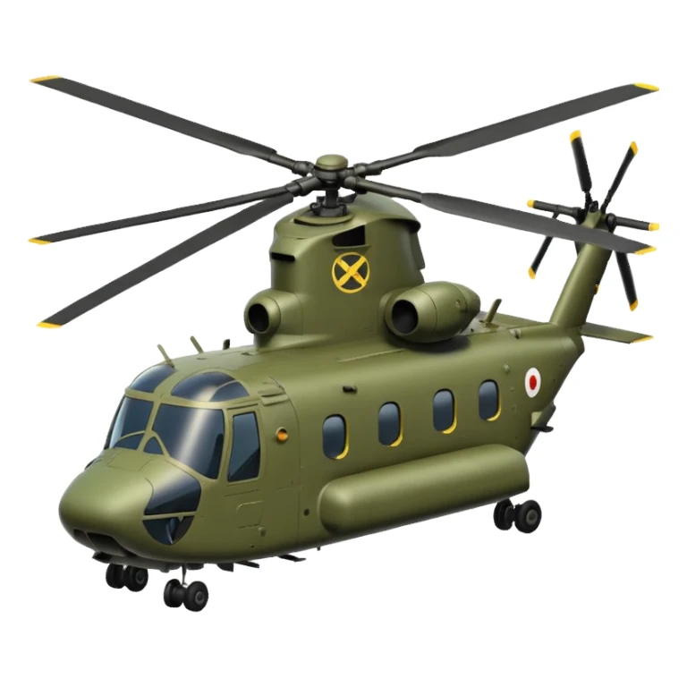 Chinook helicopter sticker
