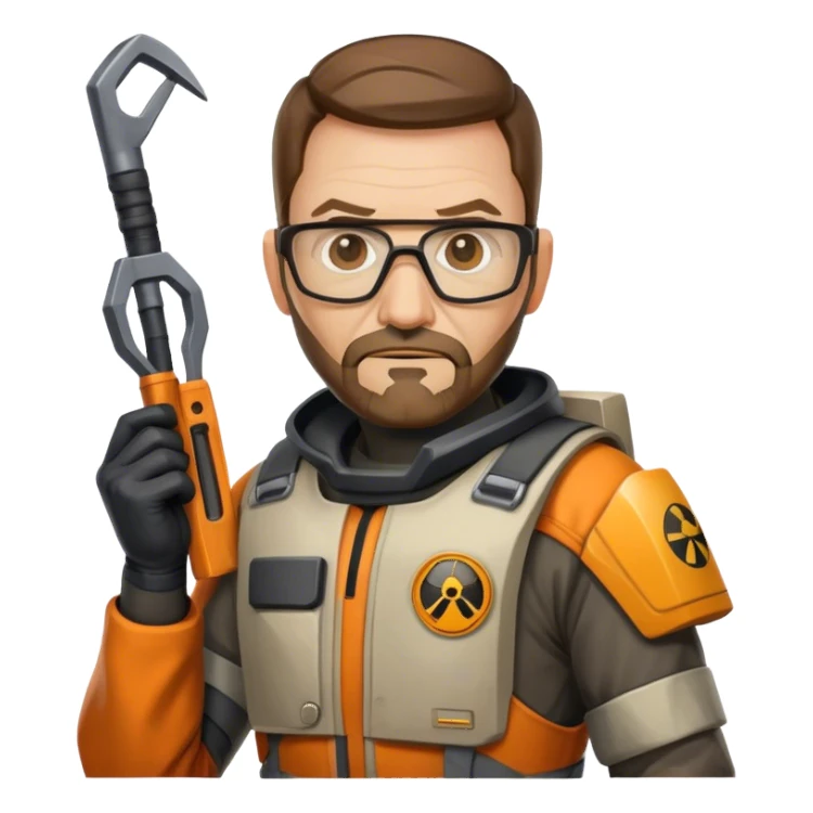 half life sticker