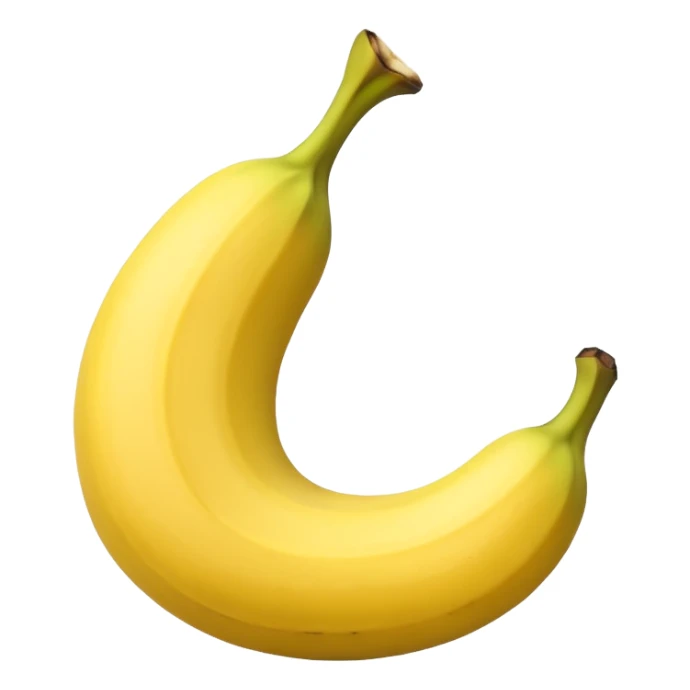 Half-Peeled banana sticker