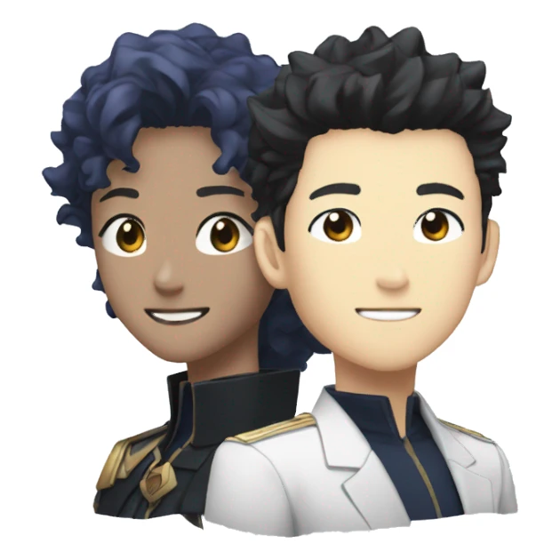 Ai and SONJIN WOO FORM SOLO LEVELING sticker