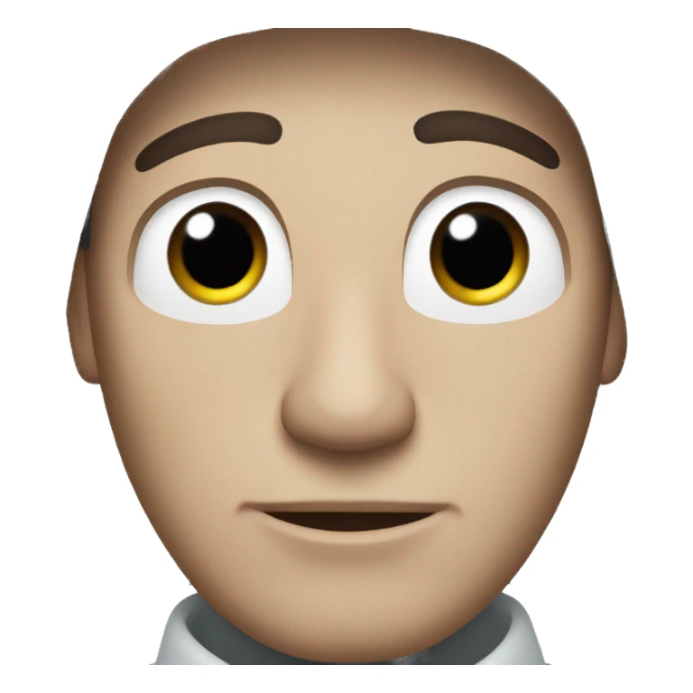 Cold white male sticker