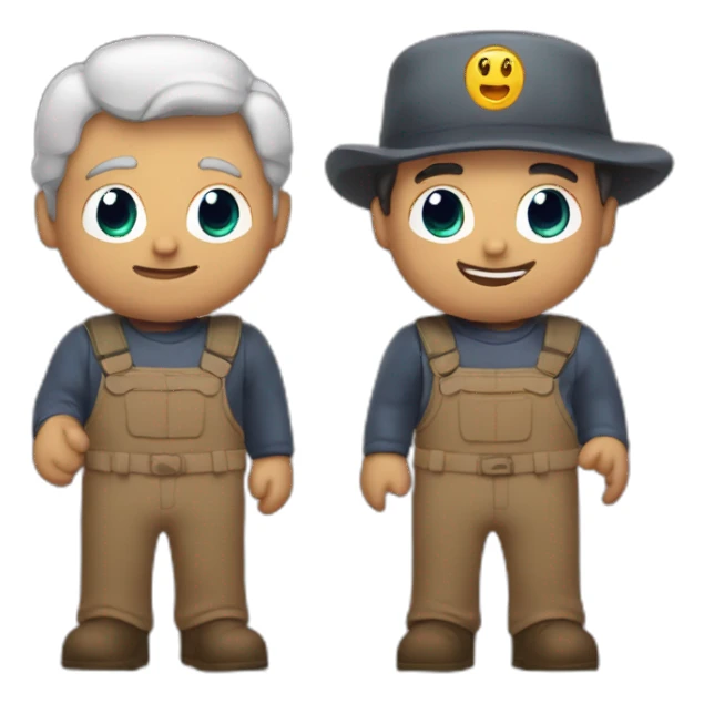 Saludos con las 2 manos sticker