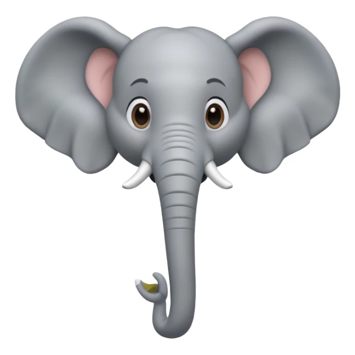 Elephant 3d Full hd Pixar Style sticker