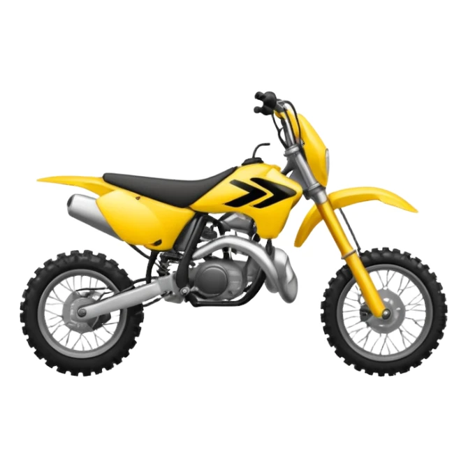 Dirt bike two stroke sticker