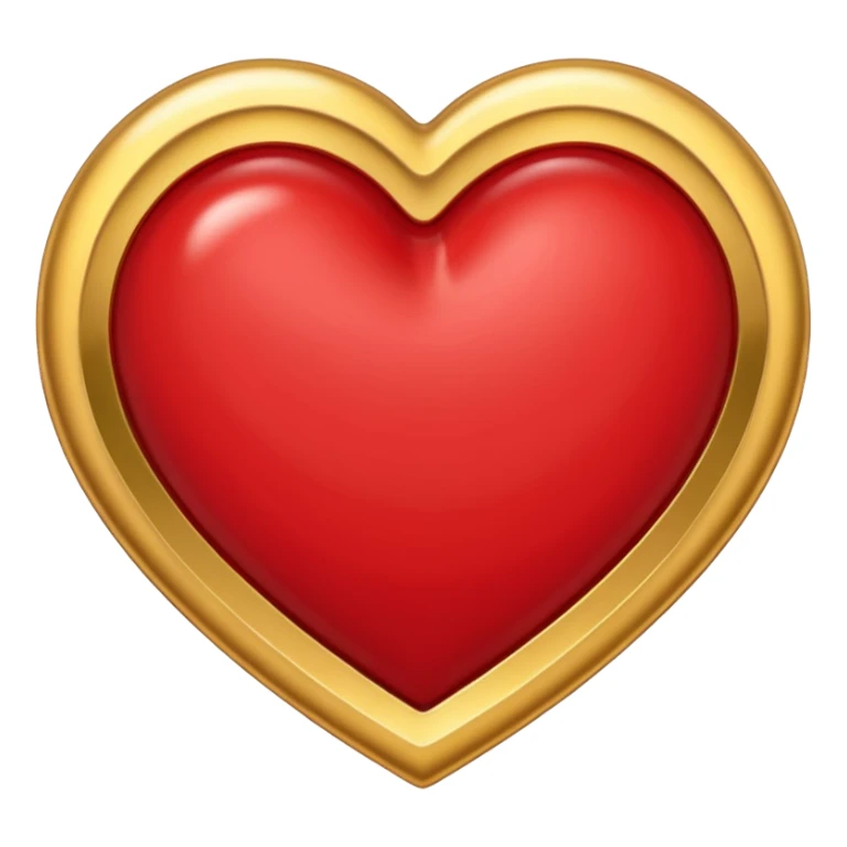 heart with a wavy border sticker