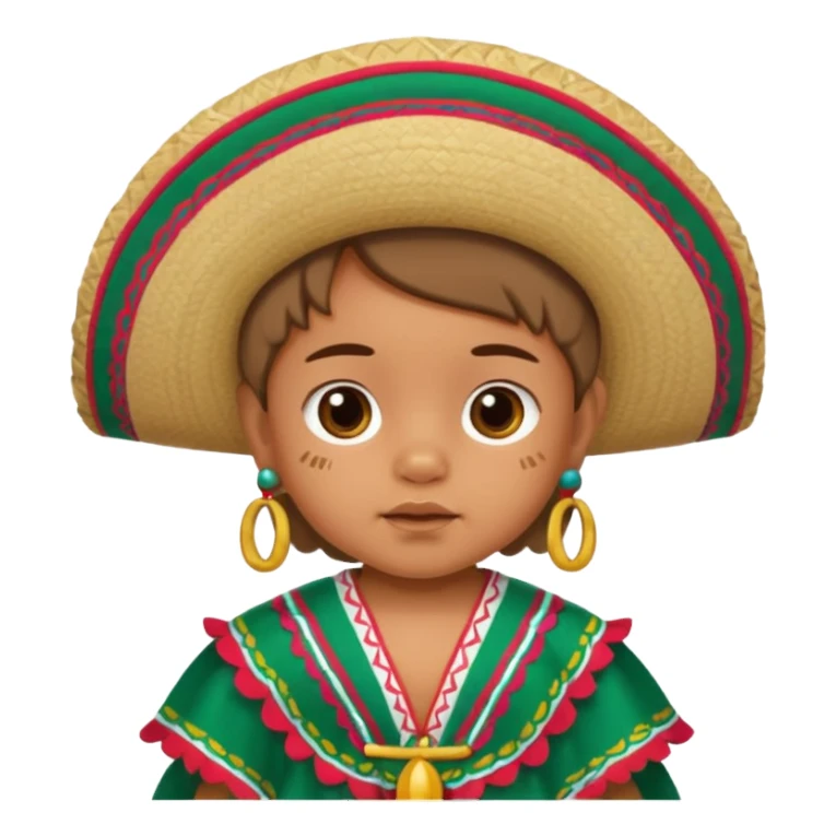 Mexican baby sticker