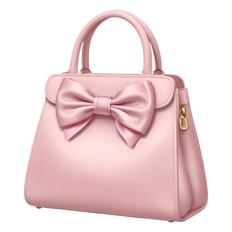Light Pink Bag With Bow sticker