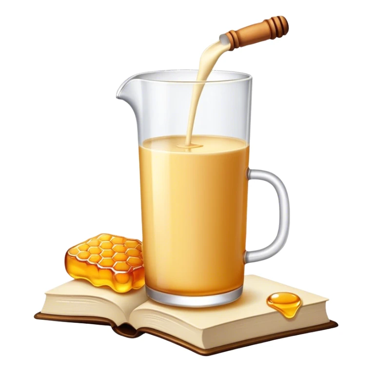Book milk and honey   sticker