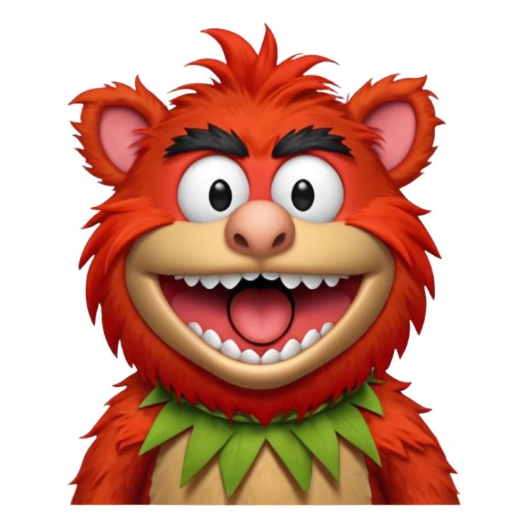 animal from the muppets sticker