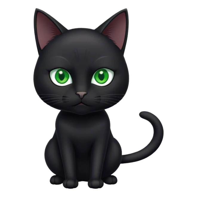 ￼ Black cat working out ￼ sticker