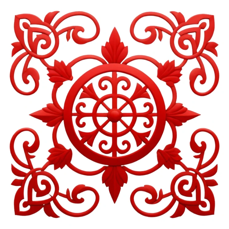 Limbu symbol silamsakma sticker