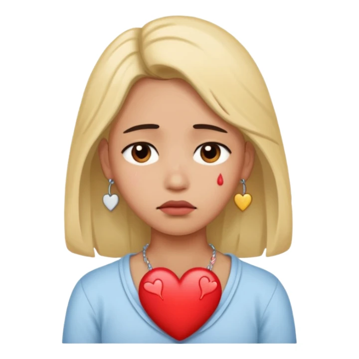  love smiley grieving sticker