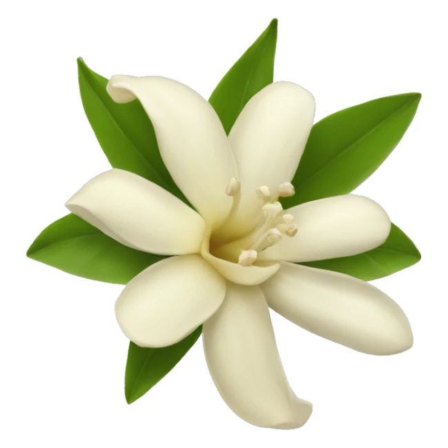 vanilla flower emoji sticker