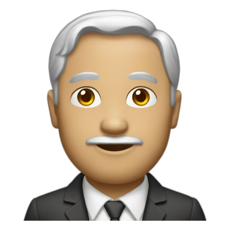 un homme élegant sticker