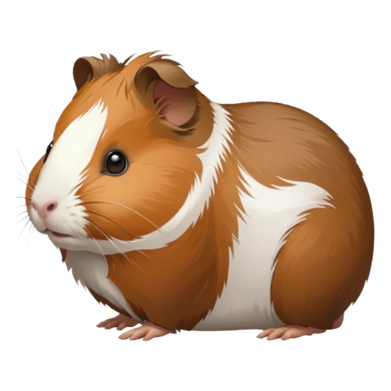 Realistic Guinea Pig side view sticker
