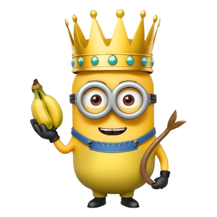 King bob minions sticker