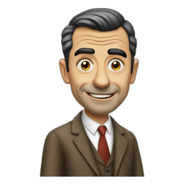 mrbean sticker
