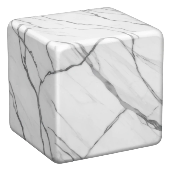 un blocco di marmo sticker