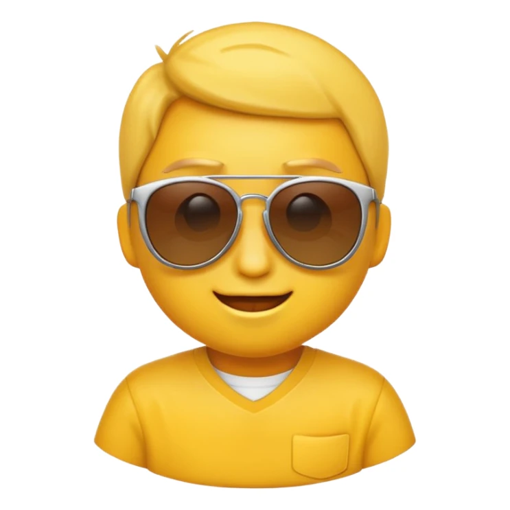 peak cool emoji sticker