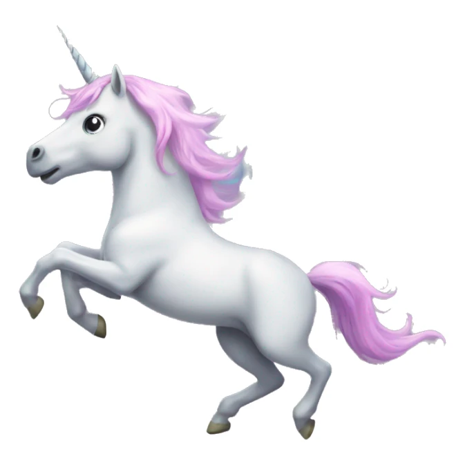 flying unicorn  sticker